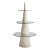 7 Piece Travertine + Glass Sculptural Shelf, Italy 1960s For Sale