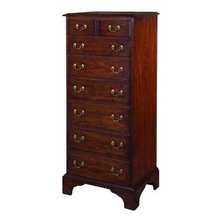 Henkel Harris Model #155 Mahogany Chippendale Lingerie Chest For Sale