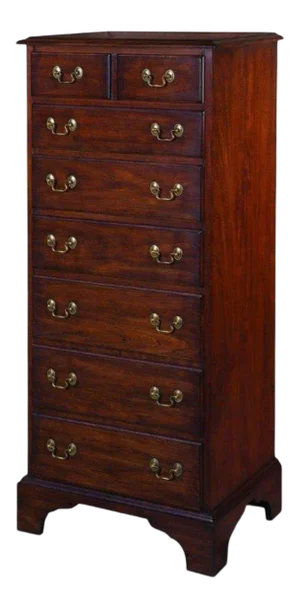 Henkel Harris Model #155 Mahogany Chippendale Lingerie Chest