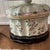 Eggshell 1960s Hand Painted Box Lamp Asian Inspired, Custom Shade For Sale - Image 8 of 8