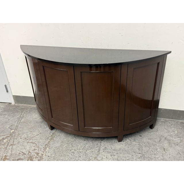 Nancy Corzine Harlequin Demilune Buffet For Sale In San Francisco - Image 6 of 12