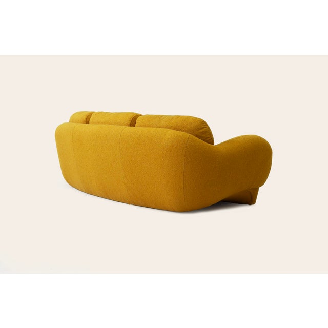 Textile Vladimir Kagan Curved Cloud Sofa For Sale - Image 7 of 10