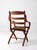 Antique Oak Campaign Folding Chair For Sale - Image 13 of 18