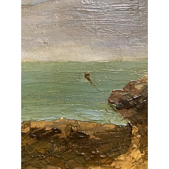 Johan Adolf Hammes, Bad Weather at the Pierrières Near the Office, 1922, Oil on Canvas For Sale - Image 7 of 17