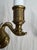 Vintage Pair of Brass Empire Revival Double Swan Electric Light Wall Sconces For Sale - Image 4 of 9