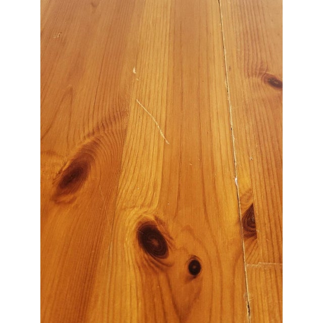 Vintage Danish Extendable Table in Pine, 1970s For Sale - Image 9 of 15