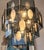 Chandelier in Smoked Murano Glass attributed to Vistosi, 1970s For Sale - Image 4 of 9