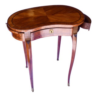 19th C. French Kidney Table For Sale