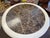 Neoclassical Mid 20th Century Pedestal Table With Marble Center Top For Sale - Image 3 of 8