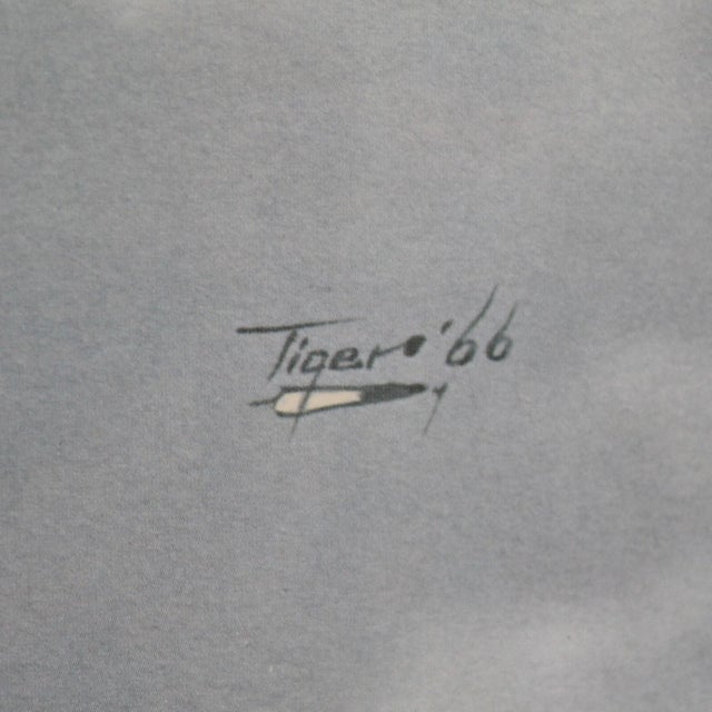 Vintage Print "Beginning" by Seminole Artist Jerome Tiger For Sale - Image 4 of 9