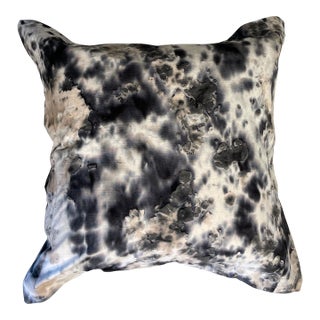 Contemporary Tie-Dye Throw Pillow For Sale