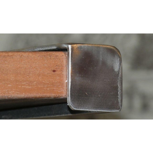 Italian Industrial Mahogany Dining Table from Officina di Ricerca, 1990s For Sale - Image 16 of 18