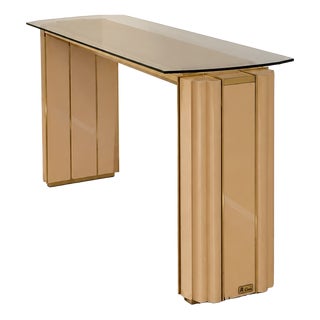 Console Table by Alain Delon for Sabot, 1970s For Sale