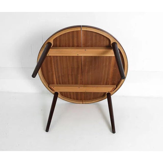 Mid 20th Century Danish Modern Rosewood Dining Table For Sale - Image 4 of 13