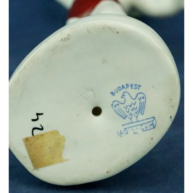 20th Century Porcelain Sculptures of 4 Children from Hollohàza Manufactory, Aquincum, Hungary, Mid-1950s, Set of 4 For Sale - Image 17 of 18