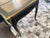 Black Vintage Drexel Heritage French Louis XV Style Lacquered Writing Table Desk For Sale - Image 8 of 12