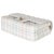 Animal Skin White Multicolor Calfskin Tweed Print Mini Rectangular Flap Bag For Sale - Image 7 of 9