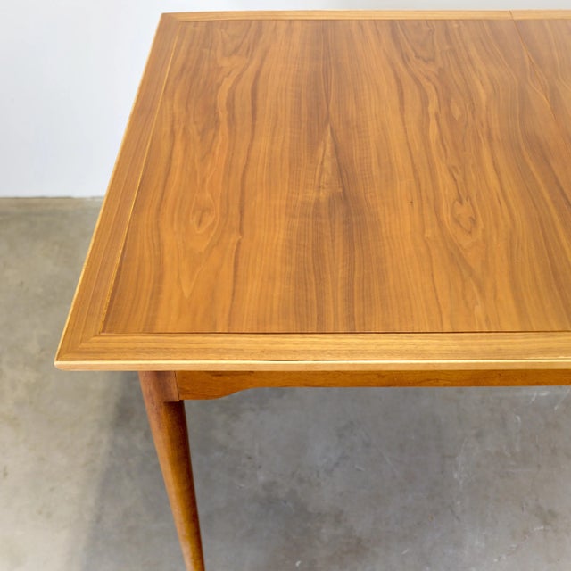 Lane “Copenhagen” Walnut & Ash Dining Table For Sale - Image 16 of 18