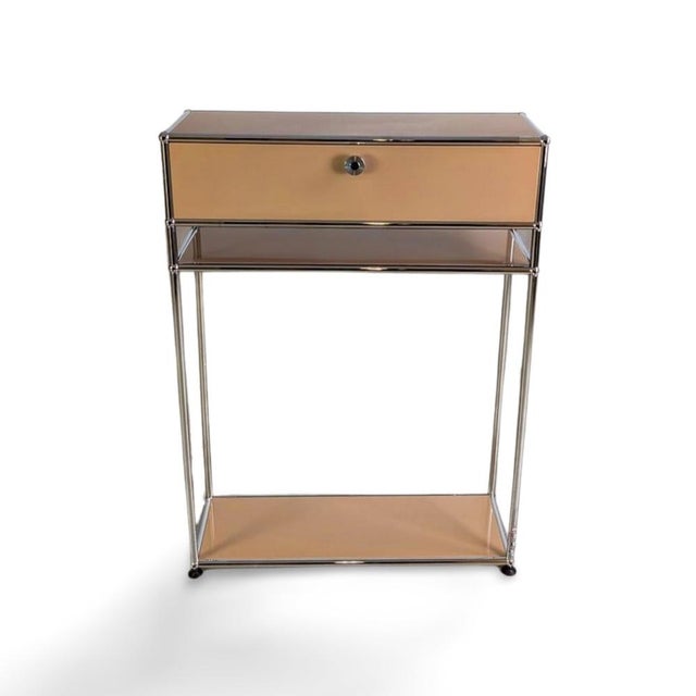 Side or Bedside Table by Fritz Haller and Paul Schärer for USM Haller For Sale - Image 13 of 13