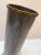 Transitional Vintage 1970s Metal Cylinder Vase For Sale - Image 3 of 6