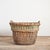 Antique French Champagne Grape Harvest Log Basket, 1920s For Sale - Image 3 of 8