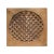 1970s Chinese Rustic Flower Star Geometric Wood Panel For Sale - Image 5 of 6