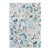 Dash & Albert by Annie Selke Ines Blue Micro Hooked Wool Rug, 7' 6" x 9' 6" For Sale