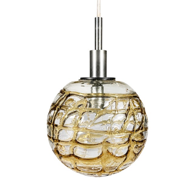 Globe Pendant Lamp by Doria Leuchten, Germany, 1960s For Sale