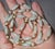 Vintage Barrel Jade & Pearl 14k Beaded 26" Necklace For Sale - Image 10 of 17