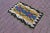 Turkish 1970s Farmhouse Style Hand Knotted Geometric Design Accent Oushak Kilim Rug For Sale - Image 3 of 10