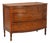 Walnut Demi-Lune Chest of Drawers For Sale