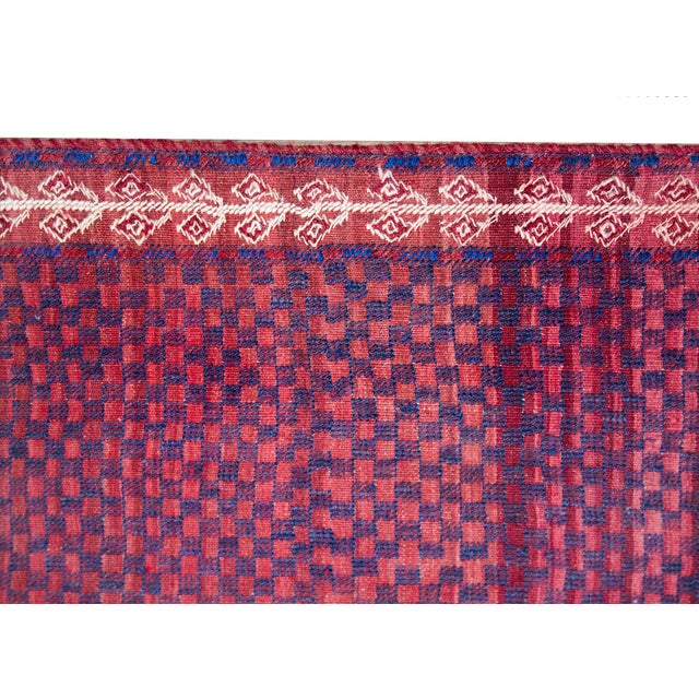 Vintage Persian Turkman Runner For Sale - Image 14 of 14