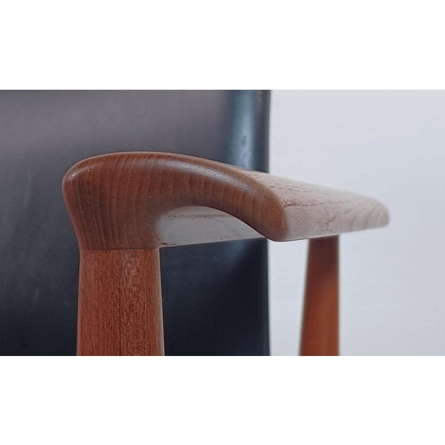 Finn Juhl Set of Two Fully Restored Armchairs Including Custom Upholstery Cado For Sale - Image 11 of 14