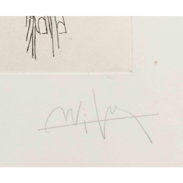 Etching and aquatint realized by Lam in 1967. Hand signed in pencil. Artist proof printed by Giorgio Upiglio. Very good...