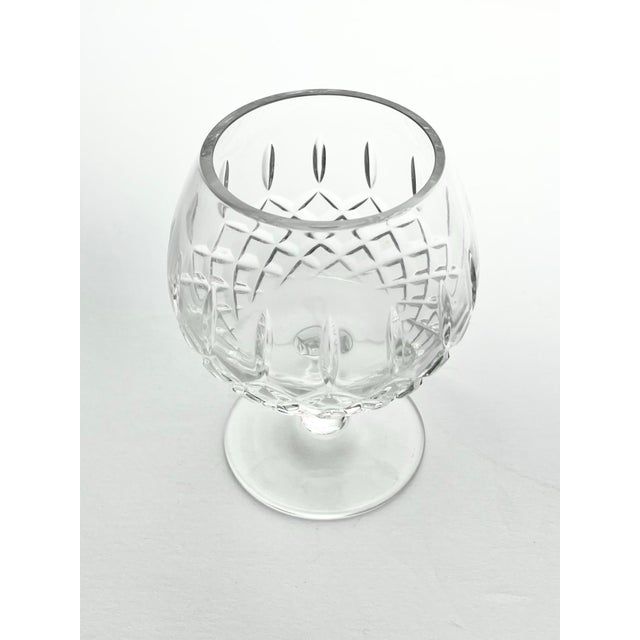 1980s 1980s Vintage Crystal Brandy Snifter Glasses - Set of 4 For Sale - Image 5 of 7
