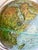 1970s 1970's Replogle Land and Sea Raised Relief 12" Globe For Sale - Image 5 of 12