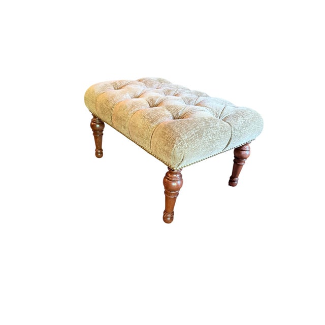 Stickley Leopold Upholstered Chair and Ottoman Matching Set For Sale In Washington DC - Image 6 of 13