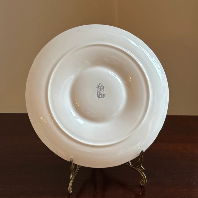 Mid-20th Century Gien, France Artichoke Serving Dish For Sale - Image 17 of 18