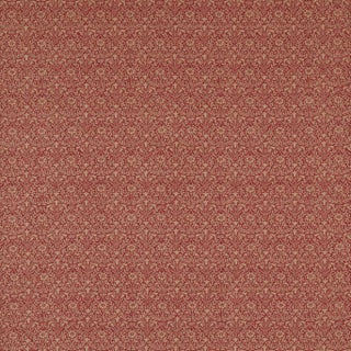 Morris & Co Bellflowers Fabric in Russet For Sale