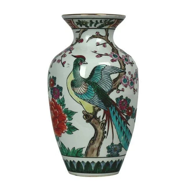 Ceramic Antique Chinese Porcelain Vase For Sale - Image 7 of 7