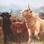 W. Watson, Herd of Cattle, Large Oil Painting on Board, 19th Century, Framed For Sale - Image 14 of 18