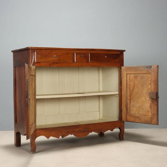 Early 19th Century Baroque Walnut Sideboard, France For Sale - Image 3 of 11