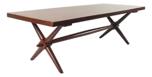 1960s American Modern Walnut Coffee Table