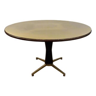 1950s Mid-Century Italian Center Table in the Style of Paolo Buffa. For Sale