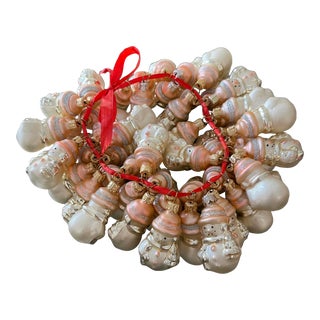 50 Mini Christmas Ornaments Vintage For Sale