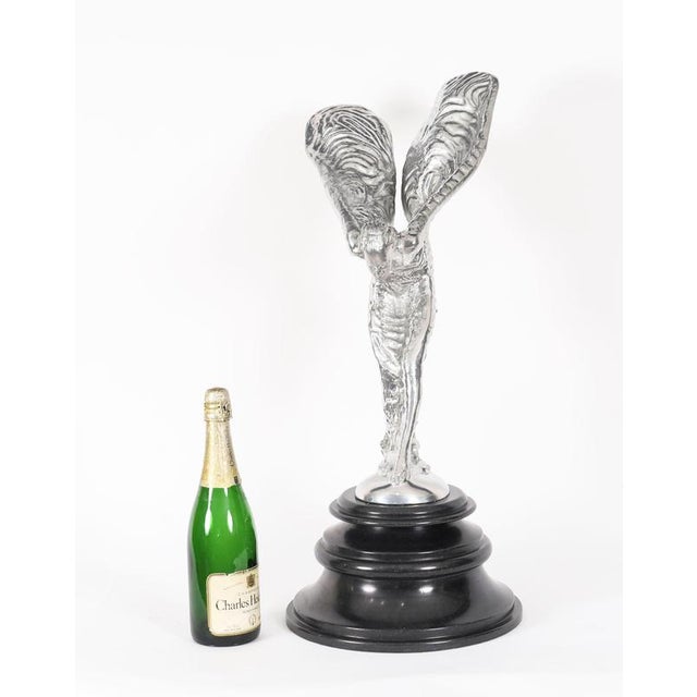 Mid-Century Rolls Royce Spirit of Ecstasy Sculpture For Sale - Image 18 of 18