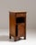 1910s French Chestnut Brown Art Nouveau Side Table with Marble Top For Sale - Image 9 of 15