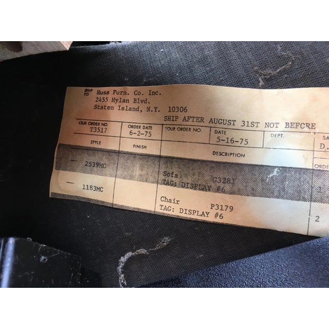 Chrome Wrapped Swivel Chair by Milo Baughman for Thayer Coggin For Sale - Image 10 of 12