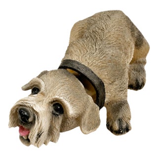 Mid‑Century Bobble Head Yorkshire Terrier Dog Figurine - Nostalgic, Retro & Highly Collectible! Great for Collectors, Kid’s Room, or Dash Board! For Sale