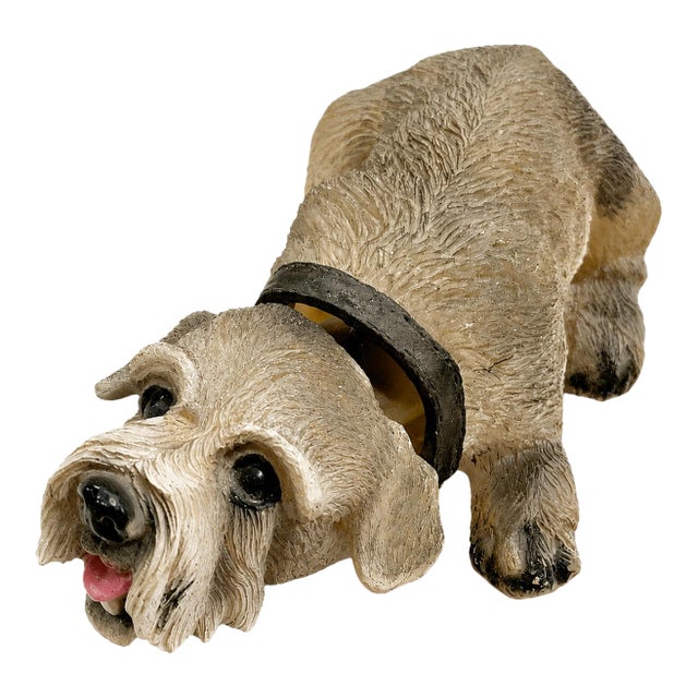 Mid‑Century Bobble Head Yorkshire Terrier Dog Figurine - Nostalgic, Retro & Highly Collectible! Great for Collectors, Kid’s Room, or Dash Board! For Sale